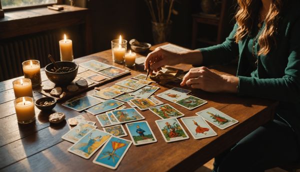Comment élever son taux vibratoire grâce à la pratique du tarot pro