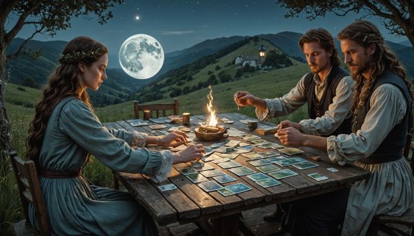 Pourquoi purifier ses cartes de tarot à la pleine lune mystique